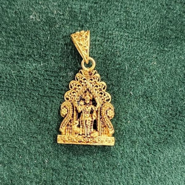 Murugan Gold Pendant