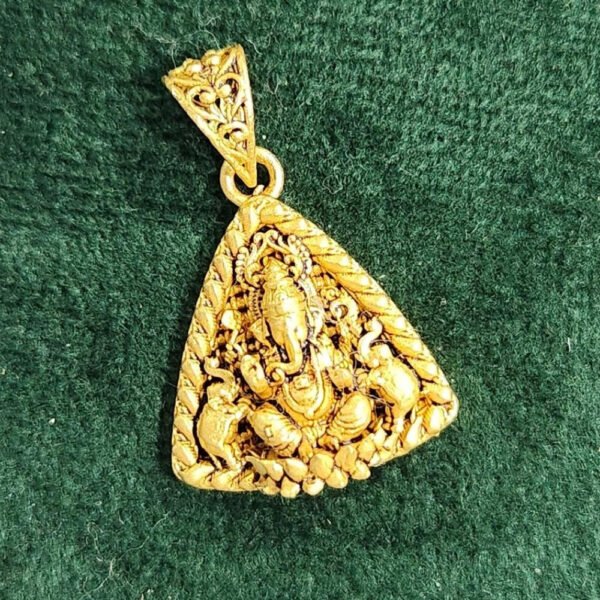 Divine Triangle Ganesha Pendant