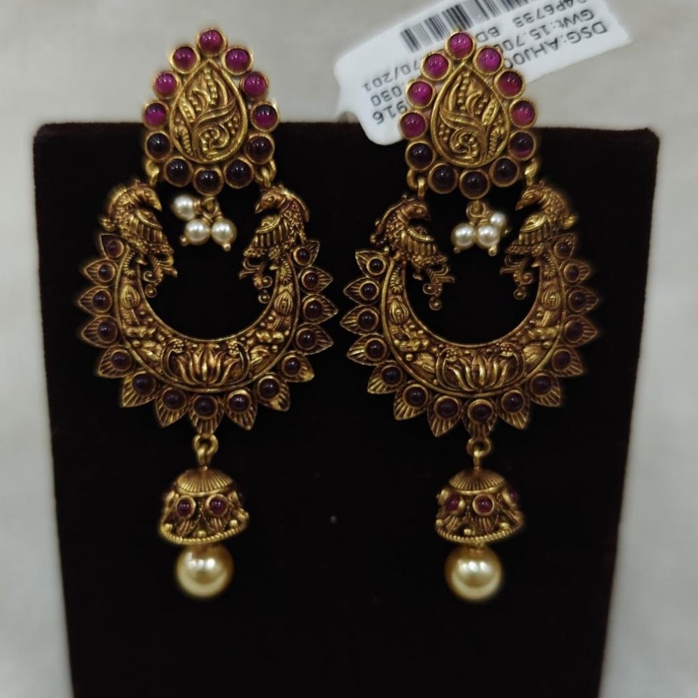 Lakshmi Traditional Temple Earrings