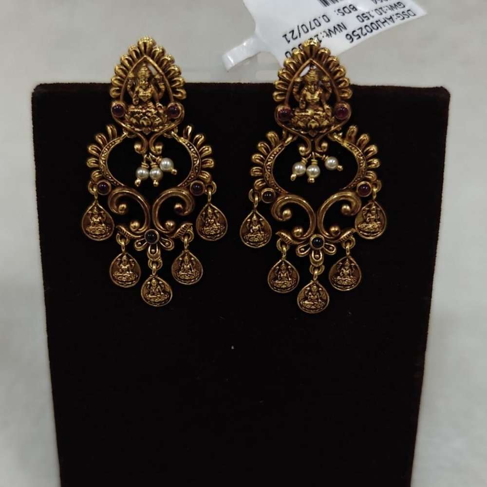 Filigree Art Gold Earing