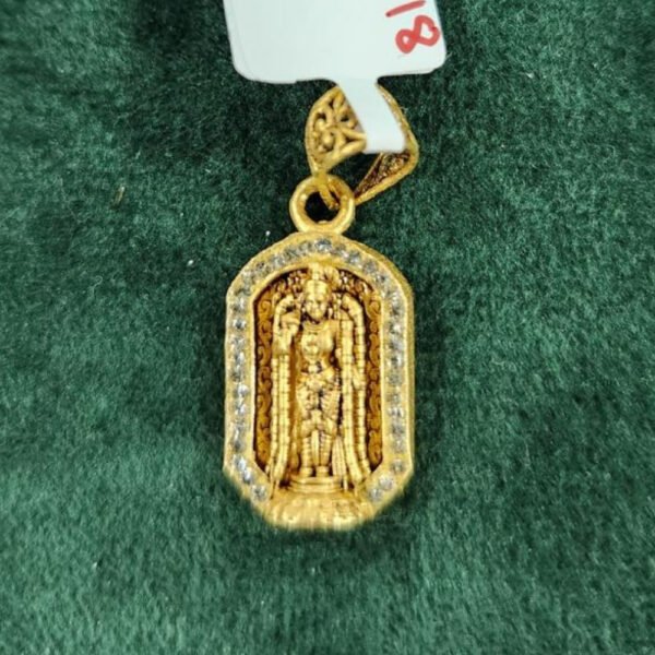 Divine Gold Pendant for Devotion