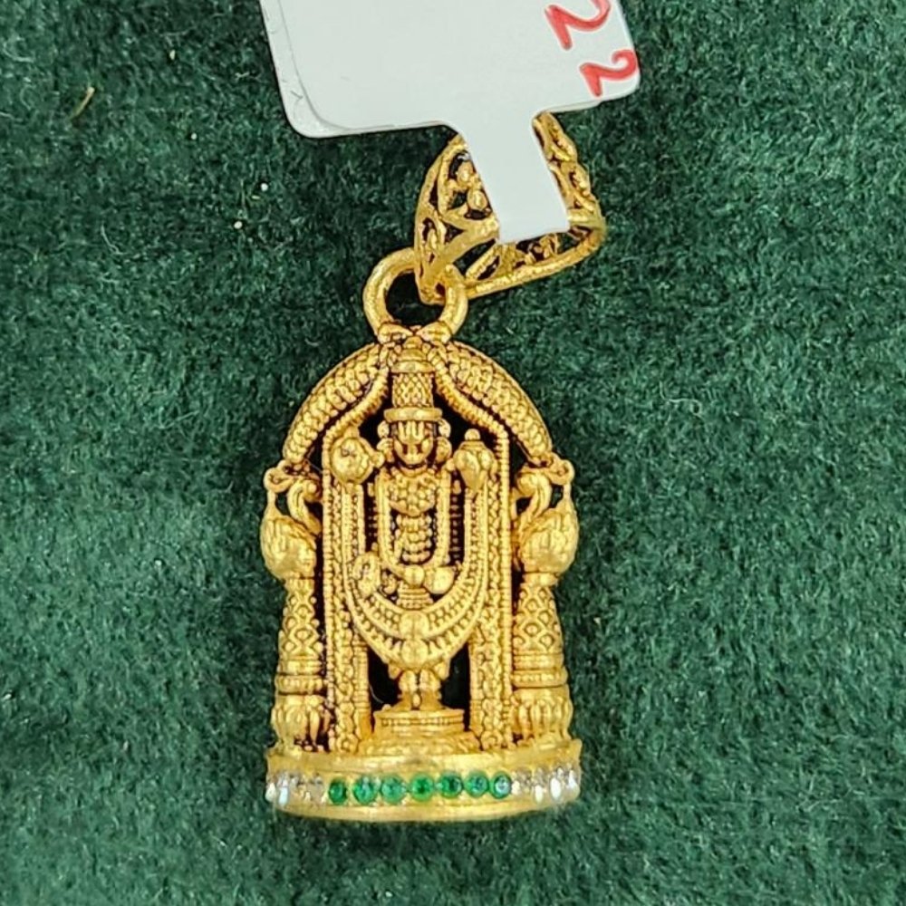 Radiant Gold God Pendant