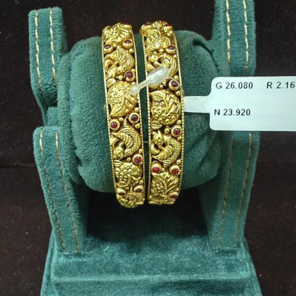 Classic Gold Antique Bangles