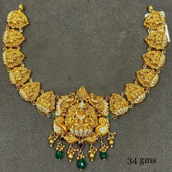 Luxurious Grand Lakshmi Necklace