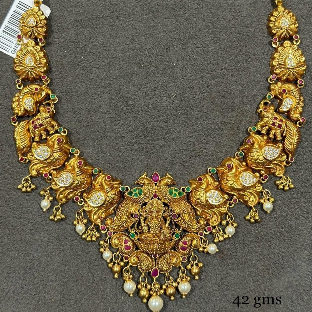 Majestic Grand Lakshmi Necklace